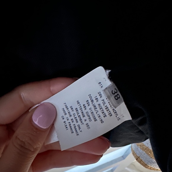 BALMAIN BLAZER IN GOLD AND SILVER - Picture 5 of 5